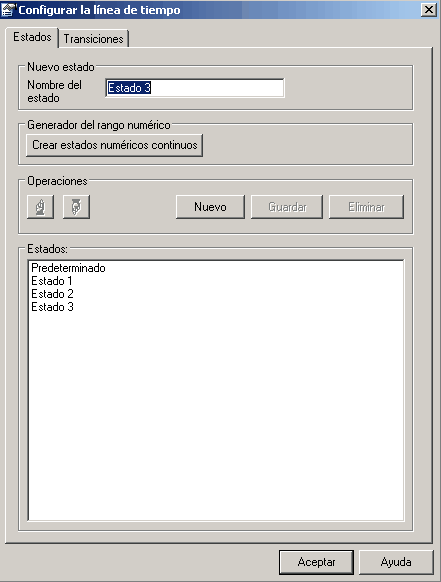 configure timeline - state